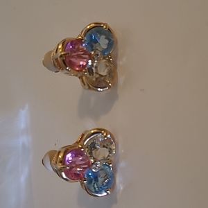 2 Pc Ivana Trump  ring / earring set